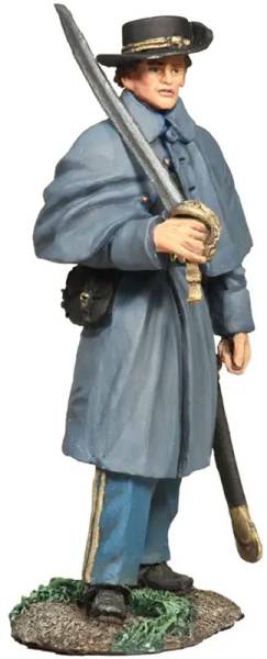 American Civil War: Confederate Infantry in Winter Clothing Officer No. 1 - ONLY 1 AVAILABLE