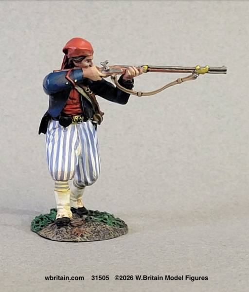 American Civil War: Louisiana Tigers, Advancing Firing, 1861-62