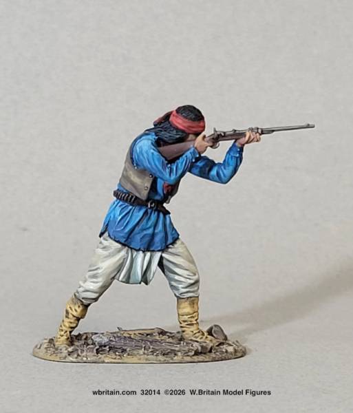 W Britains Apache Warrior Standing Firing Carbine