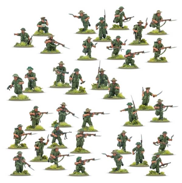 Warlord Games Bolt Action Gurkha Infantry Platoon
