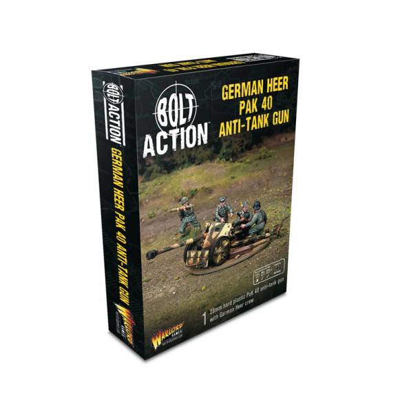 Warlord Games Bolt Action German Pak 40 Anti-Tank Gun