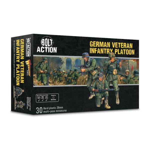 Warlord Games Bolt Action German Veteran Infantry Platoon