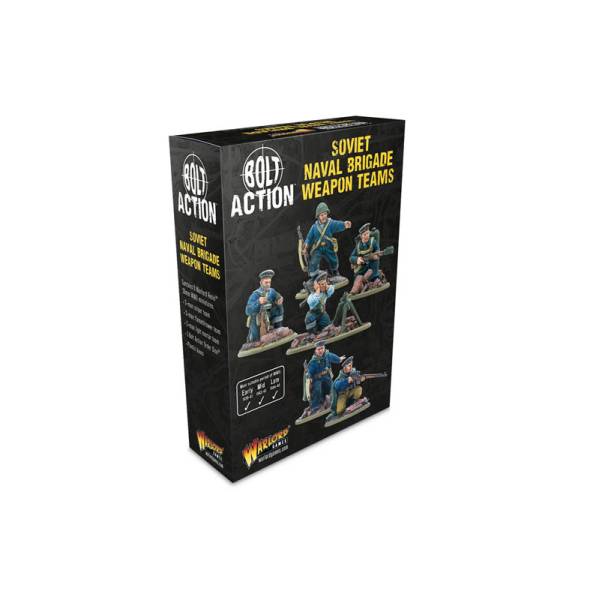 Warlord Games Bolt Action Soviet Naval Brigade Weapon Teams