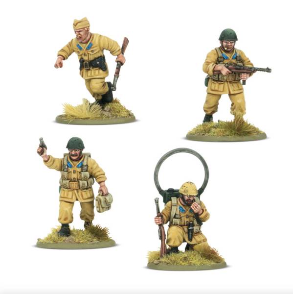 Warlord Games Bolt Action Italian Paracadutisti HQ