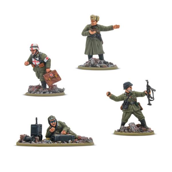 Warlord Bolt Action German Veteran HQ