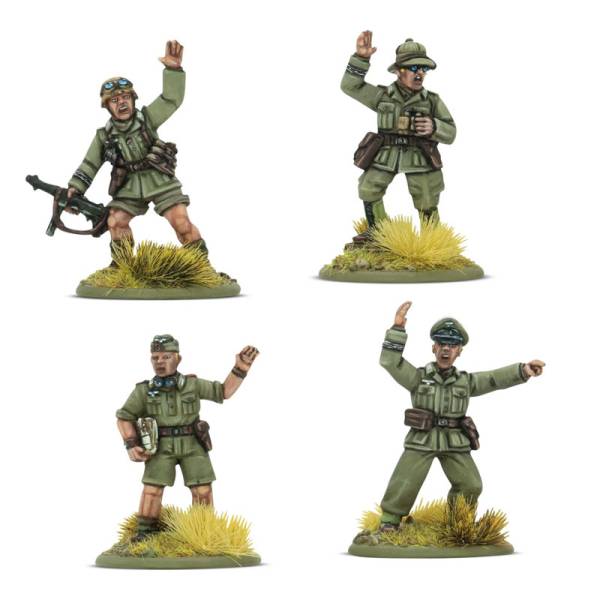 Warlord Games Bolt Action Afrika Korps Platoon Commanders