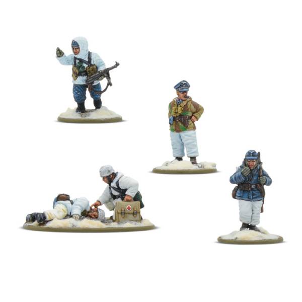 Warlord Bolt Action Fallschirmjager (Winter) HQ