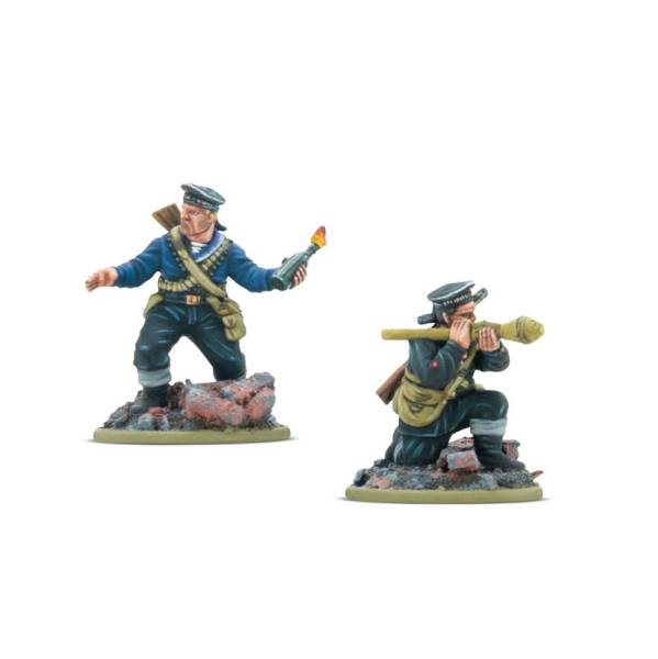 Warlord Games Bolt Action Soviet Naval Brigade Tank Hunters Anti-Tank Team