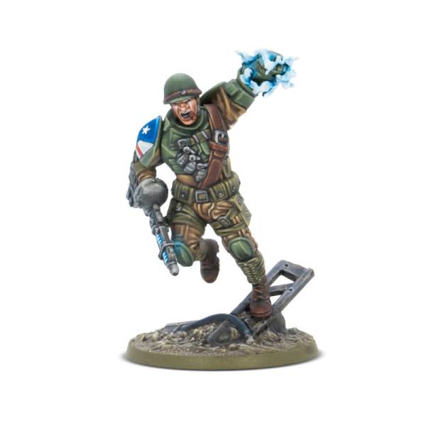 Warlord Games Konflict 47: Slammer Samuels, The First Paragon