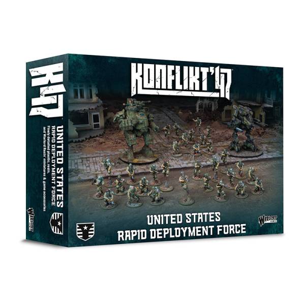 Warlord Games Konflict 47 United States Rapid Deployment Force