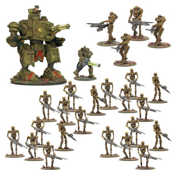 Warlord Games Konflict 47 British Commonwealth Automated Battalion