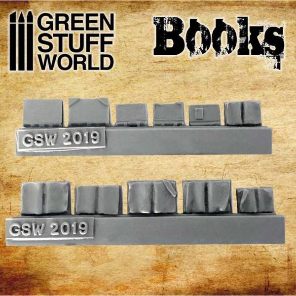 Green Stuff World 3D Printed Set - Books