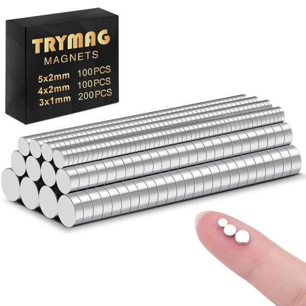 Michtoy No-Name: Rare Earth Magnets - 400Pcs , 3 Different Sizes