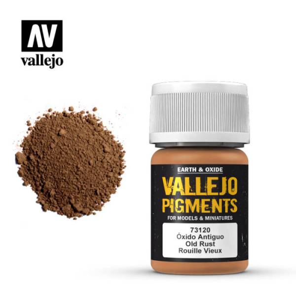 Vallejo Pigments - Old Rust - 30ml Bottle 