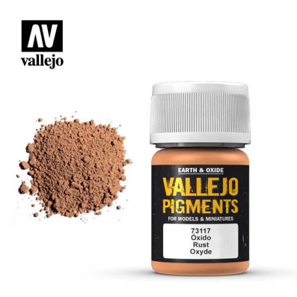 Vallejo Pigments - Rust - 30ml Bottle