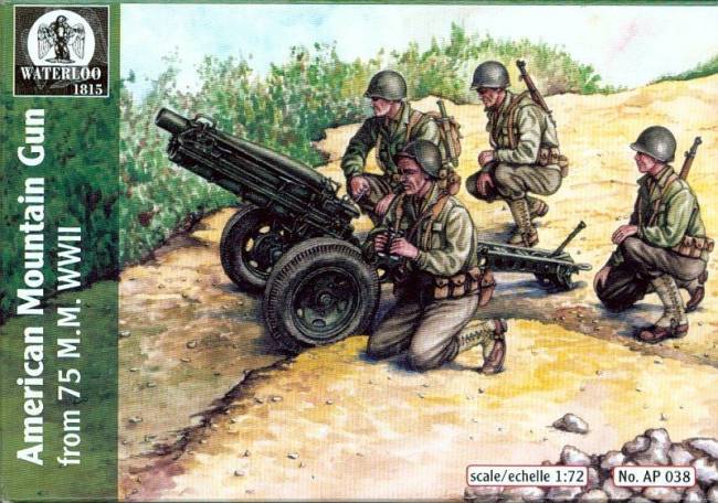 WWII American Mountain Gun from 75 mm