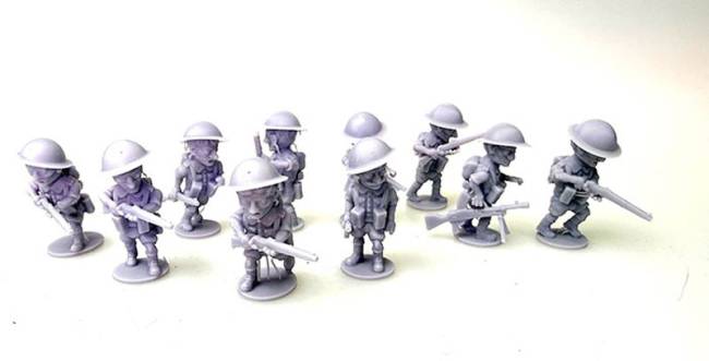 ToonKreig British 8th Army Assaulting