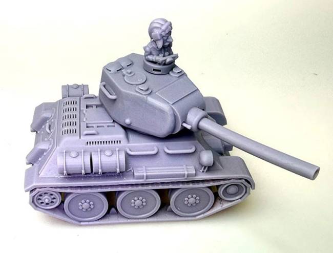 ToonKreig Russian T-34/85 w/Dished Wheels