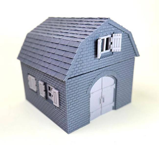 ToonKrieg ToonTown Brick Barn