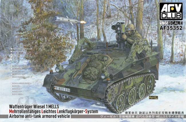 Waffentrager Wiesel 1 MELLS Airborne Anti-Tank Armored Vehicle