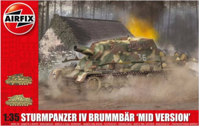 Airfix Sturmpanzer IV Brummbar Mid Version