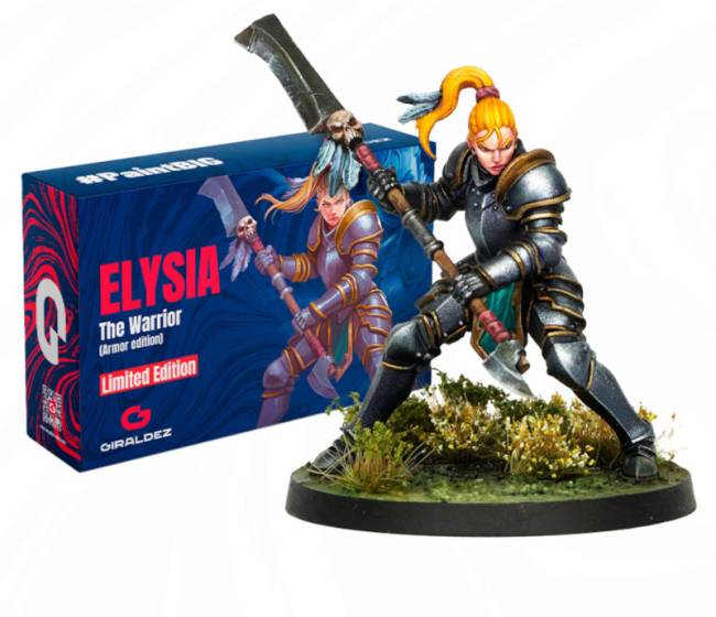 Elysia in Armor by Angel Giraldez