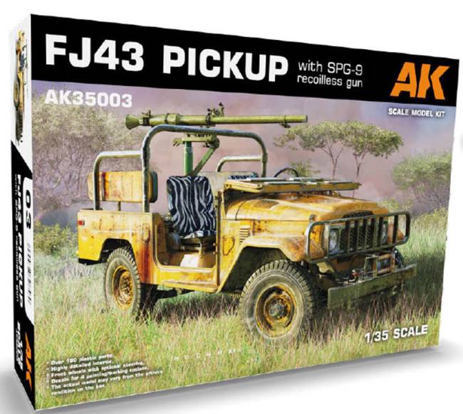 FJ43 Pickup With SPG-9 Recoilless Gun