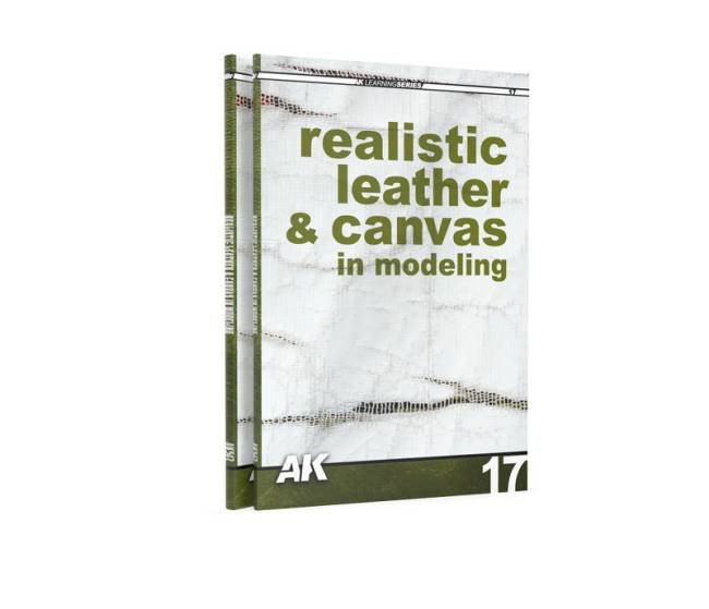 AK Interactive Realistic Leather & Canvas - Learning Series no. 17