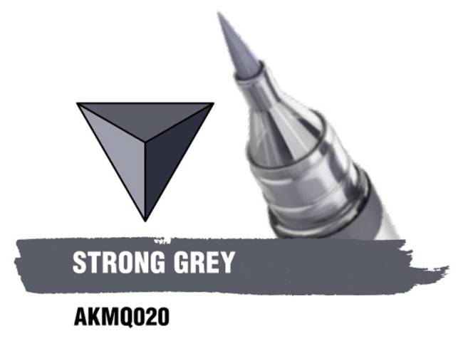 AK Interactive Quick Markers Strong Grey