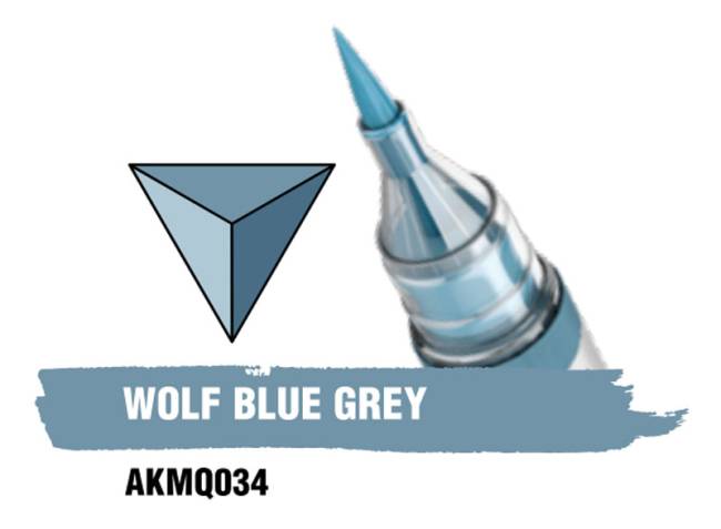 AK Interactive Quick Markers Wolf Blue Grey