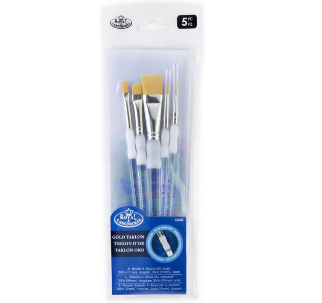 Aves Soft Grip 5 Brush Set