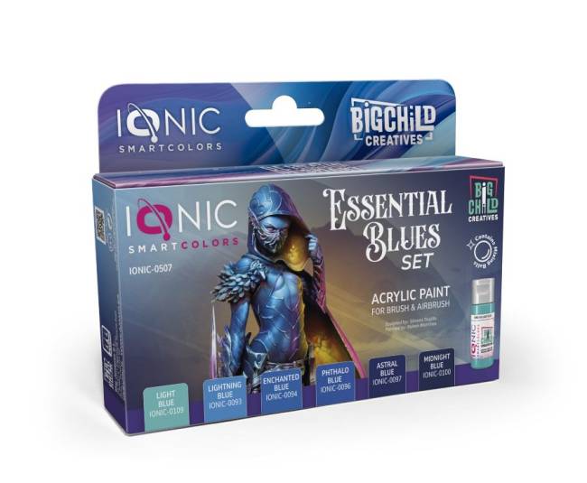 Ionic Smart Colors Essential Blue Acrylic Set (6 colors)