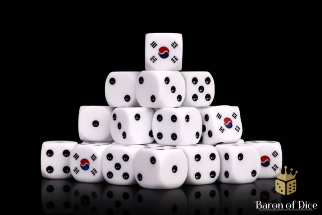 Baron of Dice Korea Dice (25 dice)