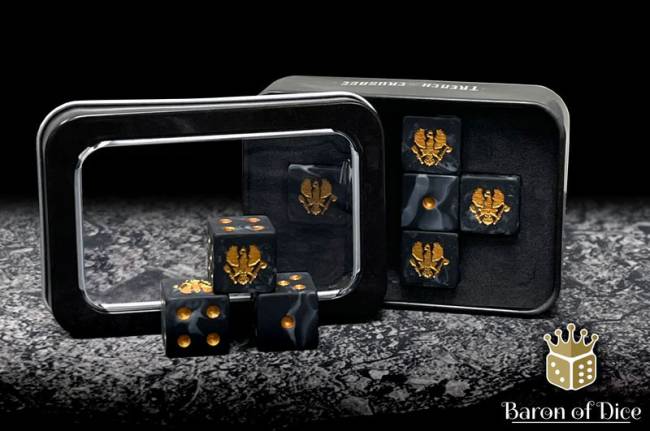 Baron of Dice Free State Of Prussia - Official Trench Crusade Dice Set