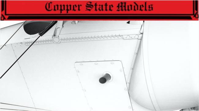 Copper State Models Nieuport 11/16 Engine Air Intake Tubes