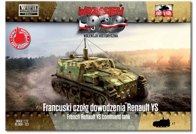 First to Fight French Renault YS Command Tank