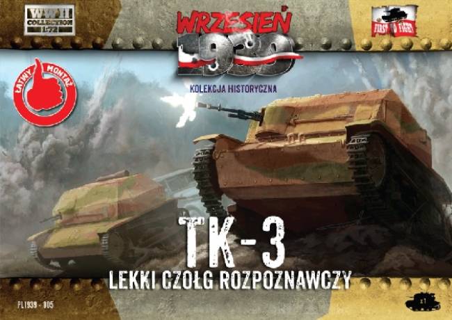 First to Fight WWII TK3 Polish Light Recon Tank