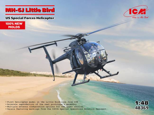 ICM MH-6J Little Bird US Special Forces Helicopter