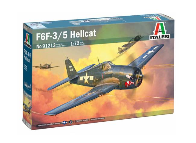 Italeri F6F-3 F6F-5 Hellcat