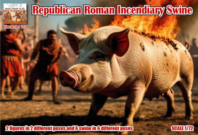 Linear A Republican Roman Incendiary Swine