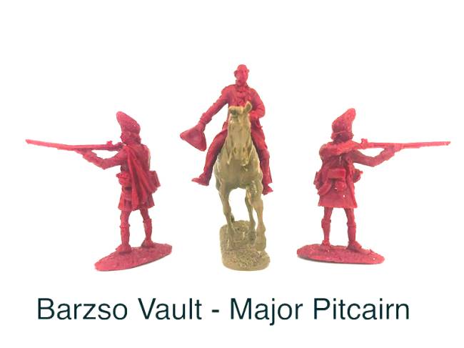 LOD Barzso Vault Set - Mounted Pitcairn and British Troops
