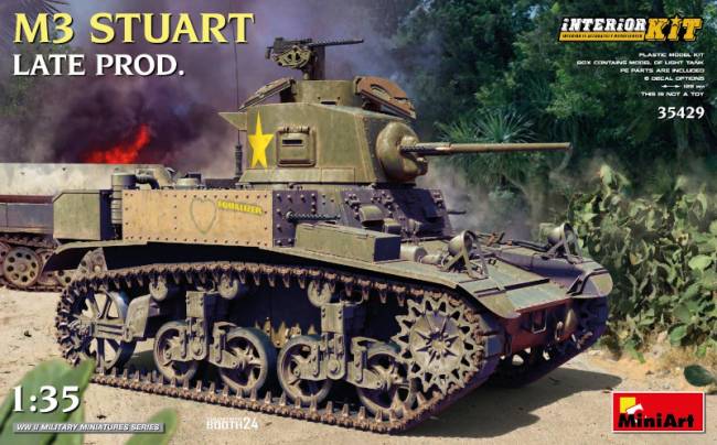 Miniart M3 Stuart Late Production Interior Kit
