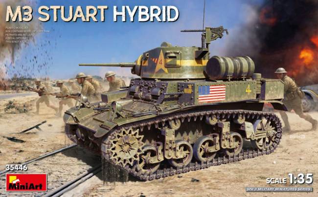 Miniart M3 Stuart Hybrid