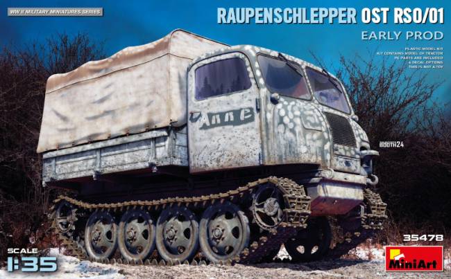 Miniart Raupenschlepper Ost RSO/01. Early Production