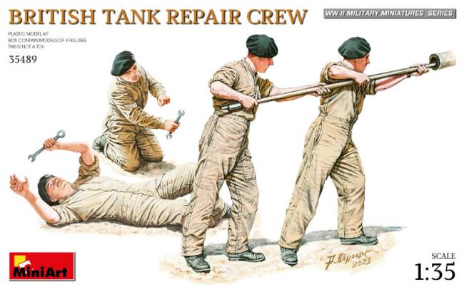 Miniart British Tank Repair Crew