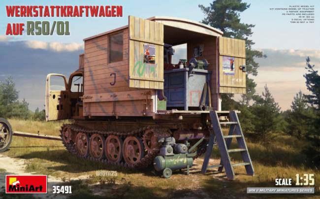 Miniart Werkstattkraftwagen Auf RSO/01