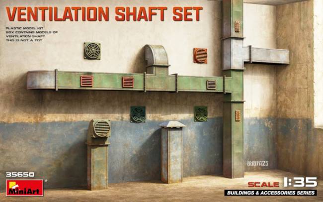 Miniart Ventilation Shaft Set
