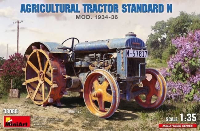 Miniart Agricultural Tractor Standard N Mod 1934-36
