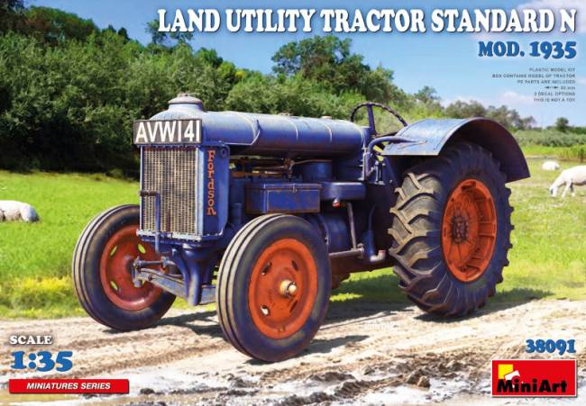 MiniArt Land Ultility Tractor Standard N Mod 1935