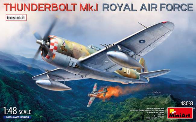 Miniart Thunderbolt Mk.1 Royal Air Force [Basic Kit]